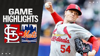 Cardinals vs Mets Game Highlights 42724  MLB Highlights [upl. by Edelson]