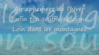 Caresse sur LOcean Lyrics [upl. by Ignaz429]