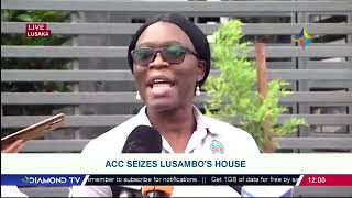 ACC MOVES IN TO SEIZE LUSAMBOS HOUSE [upl. by Adley]