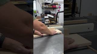 Dualing Table Saws  SawStop Cabinet  Cutting the Dado for the Drawer Bottoms [upl. by Enivid]