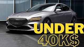 Top 5 Sporty Sedans Under 40K for 2024 [upl. by Hgierb209]