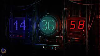 Digital clock 3d screensaver [upl. by Soracco972]