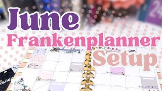 June 2024 Frankenplanner Setup Classic Happy Planner [upl. by Perretta]