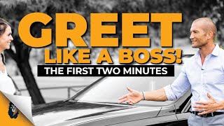 GREET LIKE A BOSS  What to Say in the First Two Minutes  Andy Elliott [upl. by Amedeo240]