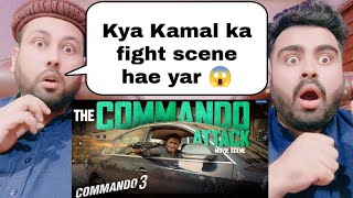 Commando 3 Movie Commandos Fight Scene  Pakistani Reaction [upl. by Everara]