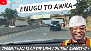 Road Trip from ENUGU to AWKA Enugu Onitsha Expressway ANAMBRA STATE [upl. by Atel]