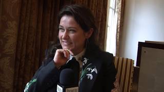 Sidse Babett Knudsen Irène Frachon in La Fille de Brest in conversation with PremiereFR Nov 2016 [upl. by Celin]