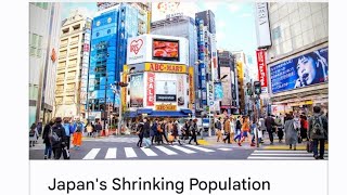 Japans Declining Population Can it be Reversed [upl. by Lrac101]