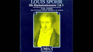 Louis Spohr  Clarinet Concerto No2 Karl Leister [upl. by Scrivens]