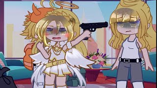 Angel with a shotgun  Gacha club [upl. by Amadas100]