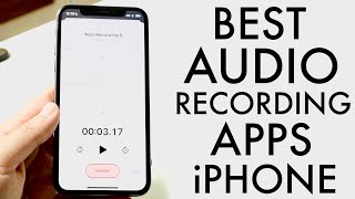 Best Audio Recording Apps On iPhone 2022 [upl. by Tybald]