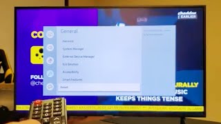 How to Factory Reset Back to Original Settings on Samsung Smart TV [upl. by Sokil]