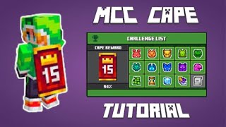 How To Unlock The MCC Minecraft Cape [upl. by Erfert954]