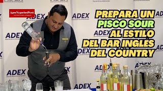 Todo peruano debe saber preparar un Pisco Sour aprende con un experto [upl. by Enidlarej]