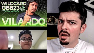 COLAPS REACTS  VILARDO amp JP  GBB23  World League Solo Wildcards [upl. by Belldame]