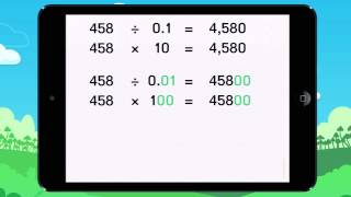 Learn how to divide by 01 001 and 0001 Lesson [upl. by Allan]