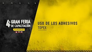 Cómo usar los adhesivos Topex [upl. by Eentroc]