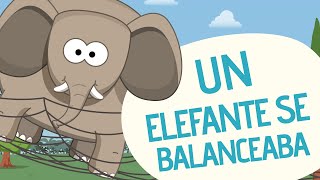 Un Elefante se Balanceaba  Canciones infantiles  Toobys [upl. by Stace964]