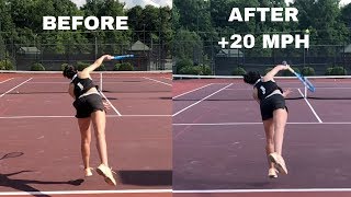 This will TRANSFORM YOUR SERVE and add up to 20 MPH to it Serve technique lesson [upl. by Siana182]