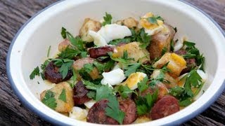 How to make Chorizo amp Potato Salad  Sydney Harbour Kitchen Ep 4 [upl. by Eyahc]