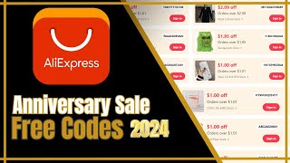 Anniversary Sale Aliexpress Free Codes Aliexpress March 2024  Promo Code Aliexpress 2024 [upl. by Anehsat]