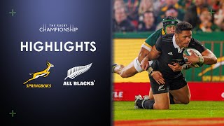 HIGHLIGHTS  South Africa v All Blacks  Johannesburg 2024 [upl. by Erlina354]