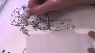 Noodle Speed Drawing [upl. by Zoi]