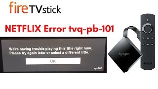 How to Fix We Are Having Trouble Playing This Title Netflix on Fire TV Stick  Netflix tvqpb101 [upl. by Meta]