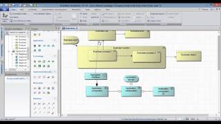 Archimate and Architect Application layer [upl. by Athenian]