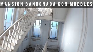 Explorando MANSION ABANDONADA aún Amueblada casi Intacta • Casa Francia [upl. by Lytsirk53]