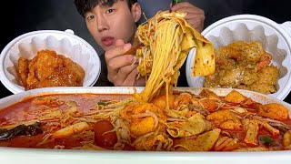 ASMR MUKBANG 소림마라 마라탕  꿔바로우  크림새우 먹방  EATING SHOW [upl. by Naleag]