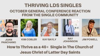 General Conference Oct 2024 Thriving LDS Singles Reactions generalconference lds [upl. by Annoya118]