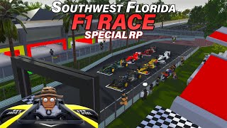 CUSTOM F1 RACE IN SWFL  ROBLOX  Southwest Florida [upl. by Eemiaj]