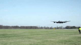 Avro Lancaster Pass By Sound Recording [upl. by Bohs689]