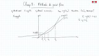 Vidéo 3 Méthode de point fixe [upl. by Allison]