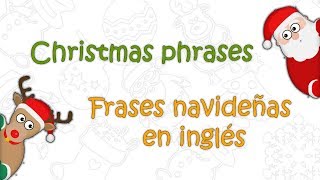 Frases navideñas en inglés [upl. by Magel]