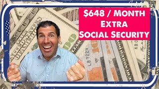 648 Extra Monthly for Social Security SSDI amp SSI With This New Announcement [upl. by Doelling740]