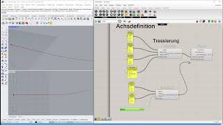 GH Tutorial Teil 3  Achsdefinition mit Grasshopper Parametrische Spannbetonbrücke [upl. by Carlota168]