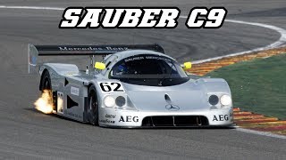 Sauber Mercedes C9 at Spa Classic 2012 [upl. by Utica]