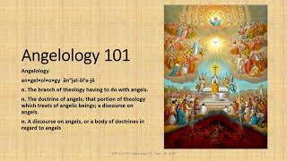 Angelology 101 An Extremely Brief Primer on Angels [upl. by Ettevi220]