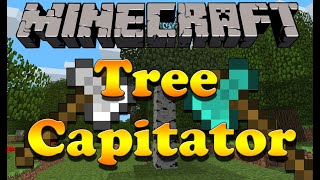 TreeCapitator Mod 112211121710 For Minecraft  Review [upl. by Robert]