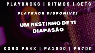 UM RESTINHO DE TI  DIAPASÃO  PLAYBACK [upl. by Alegnave]