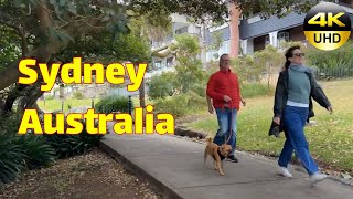 Cremorne Point Wharf to Cremorne Reserve Sydney Australia  Sydney Walking Tour [upl. by Matilde164]