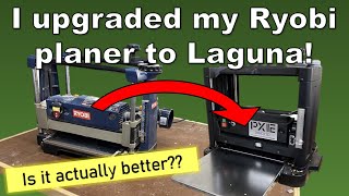 Laguna PX12 Benchtop Thickness Planer Review How can it be worse than a Ryobi [upl. by Onitnas]