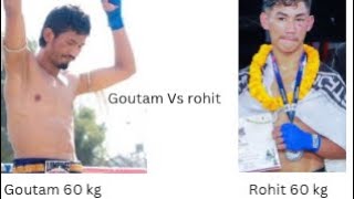 29 January BE 2567 rohit kayat vs goutam thing 2 nd galak notational muaythai championships nepal [upl. by Ahseneuq212]