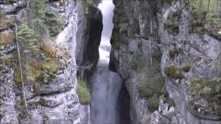 Maligne Canyon Jasper National Park AB Canada [upl. by Arriek771]