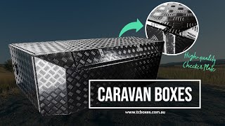 TC BOXES  Caravan and Trailer A Frame Toolbox [upl. by Rolph]