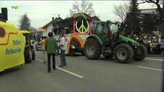 Lokalpolitik Musik und Fasnachtskamellen Großer Faschingsumzug in Pforzen [upl. by Camilla]