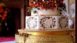 Take A CLOSER Look AT Princess Eugenie Wedding Cake [upl. by Robaina]