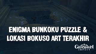 Enigma Bunkoku Quest amp Lokasi Batu Bokuso Art Terakhir  Genshin Impact [upl. by Anitsirt418]